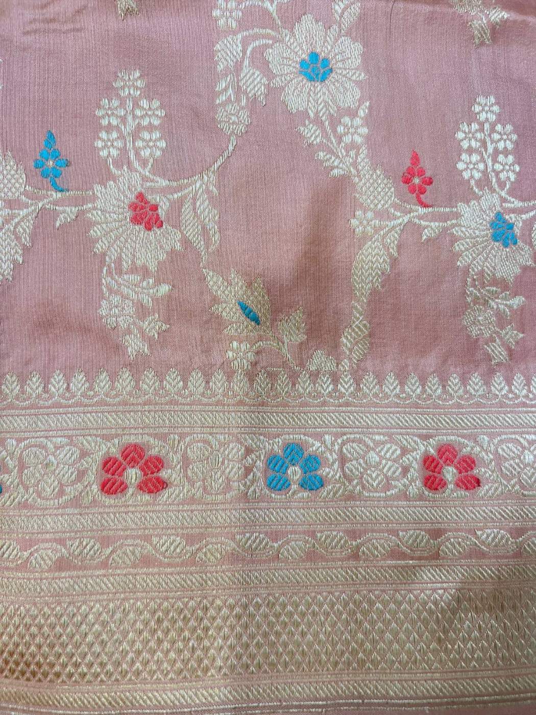 Peach Katan Silk
