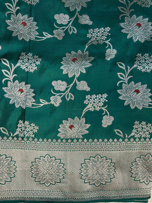 Dark Green Katan Silk