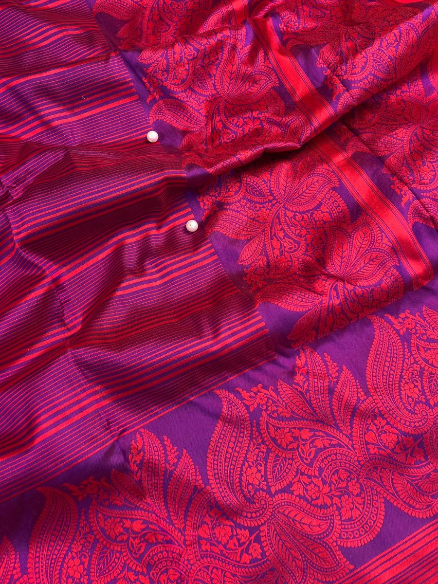 Red Katan Silk
