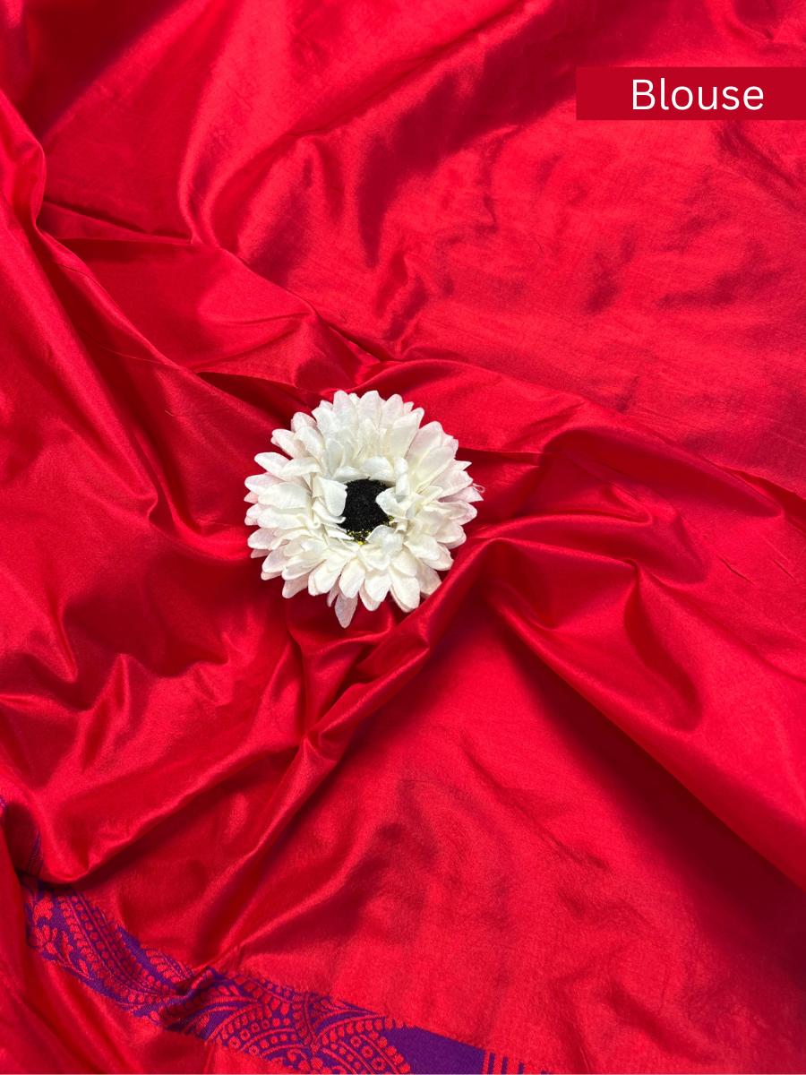 Red Katan Silk