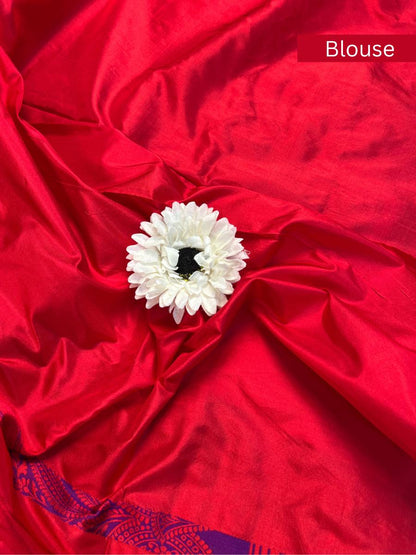 Red Katan Silk