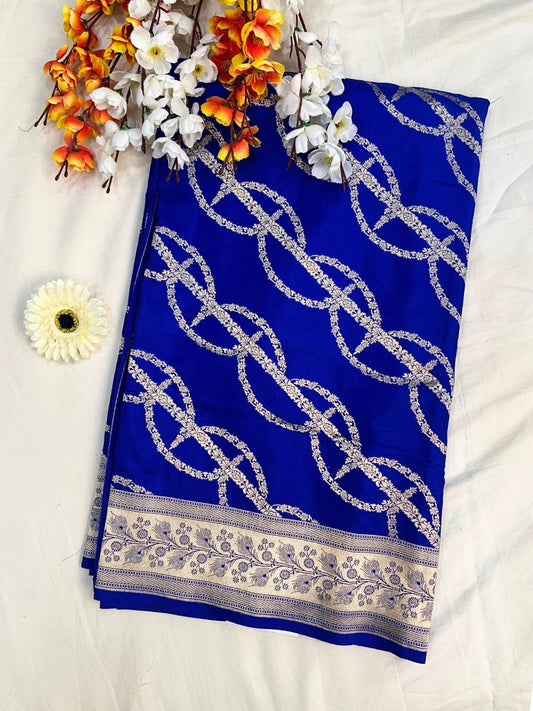 Royal Blue Katan Silk