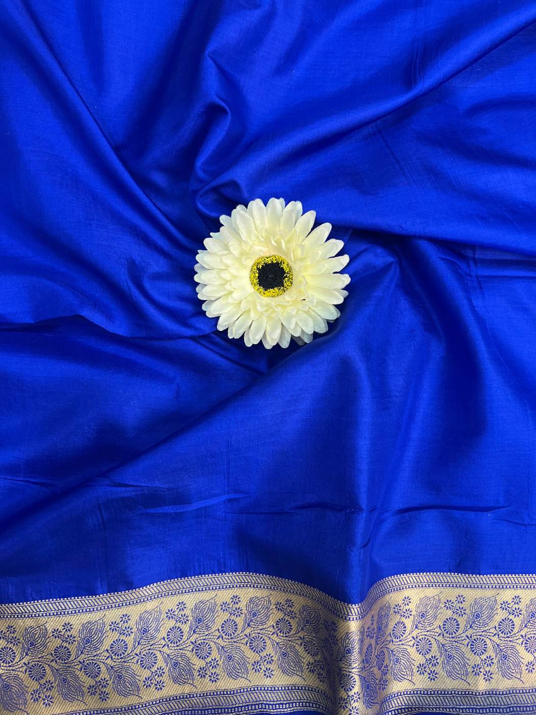 Royal Blue Katan Silk