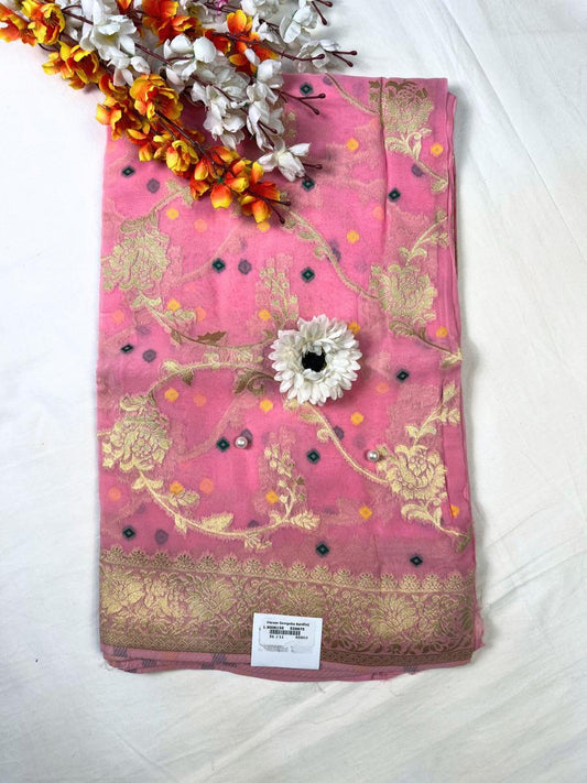 Pink Viscose Silk