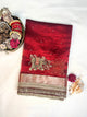 Maroon Shahi Gaj