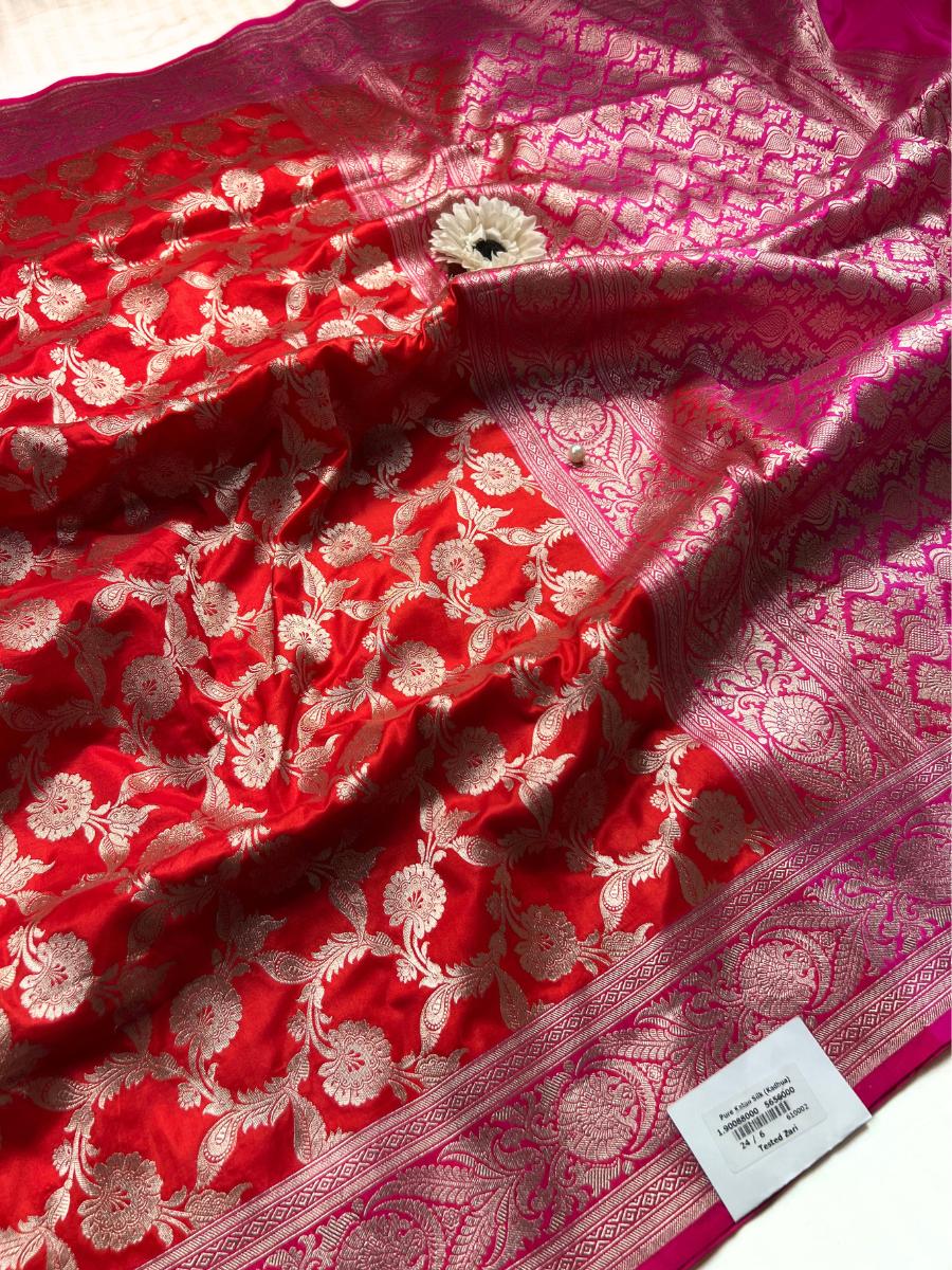 Red Katan Silk