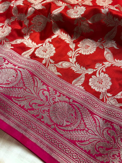 Red Katan Silk