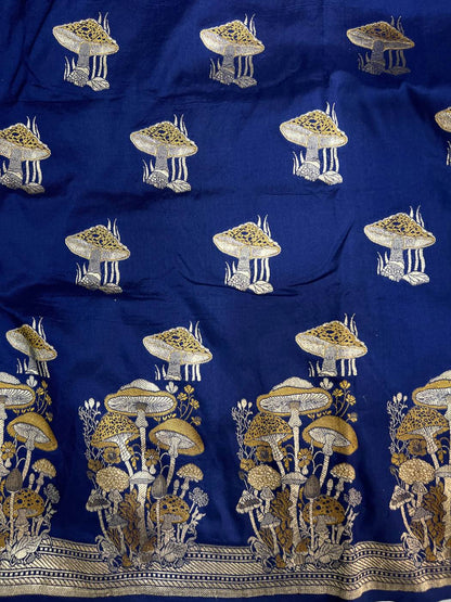 Royal Blue Katan Silk