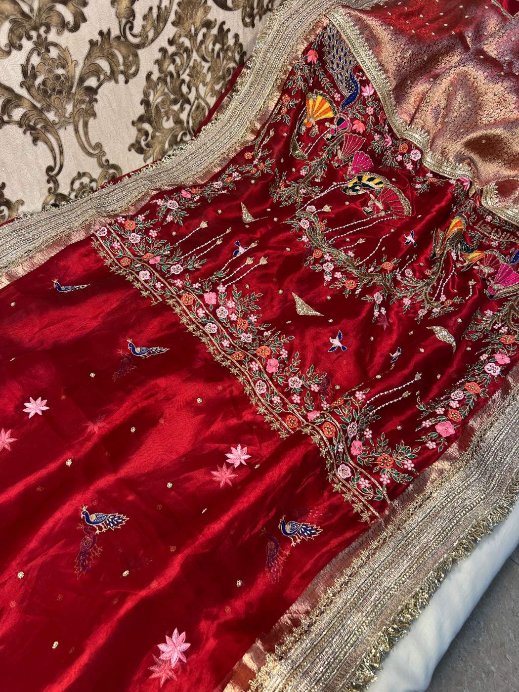 Royal Red Teej