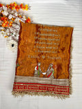 Kanjivaram Gold Saat Vachan Dupatta