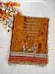 Kanjivaram Gold Saat Vachan Dupatta