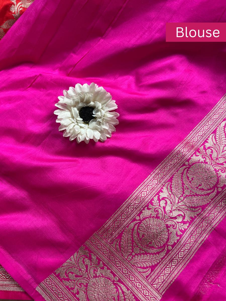 Red Katan Silk