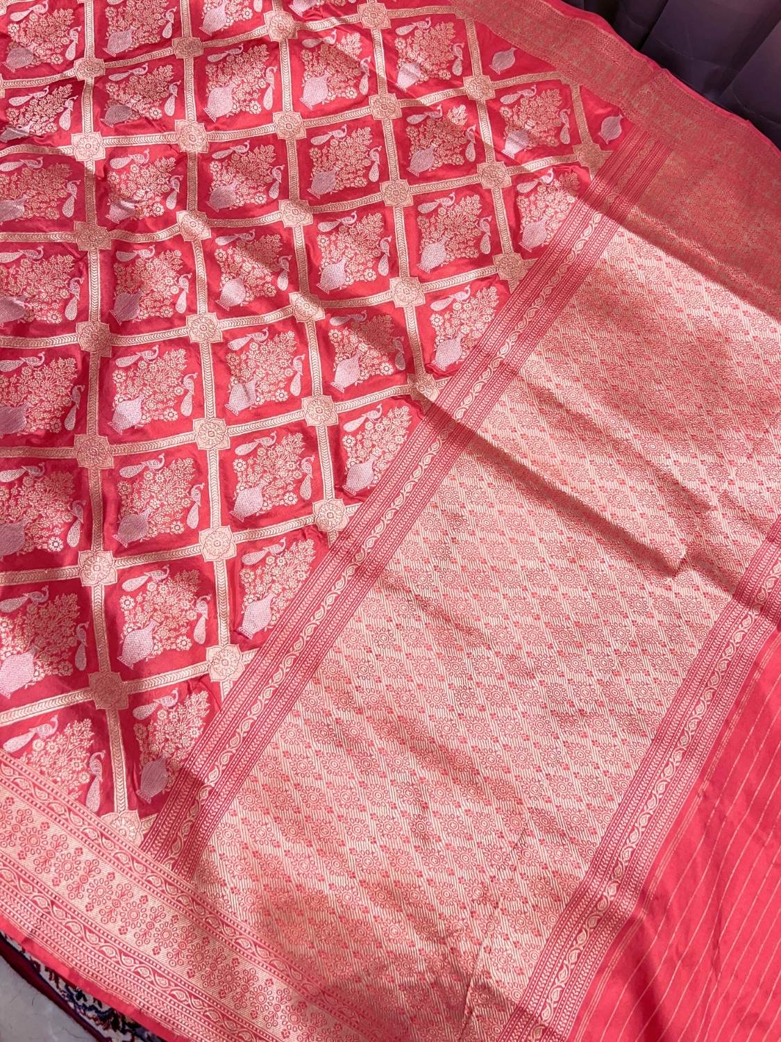 Pink Katan Silk