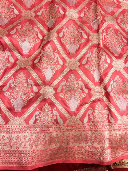 Pink Katan Silk