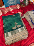 Bottle Green Maharani Gaj