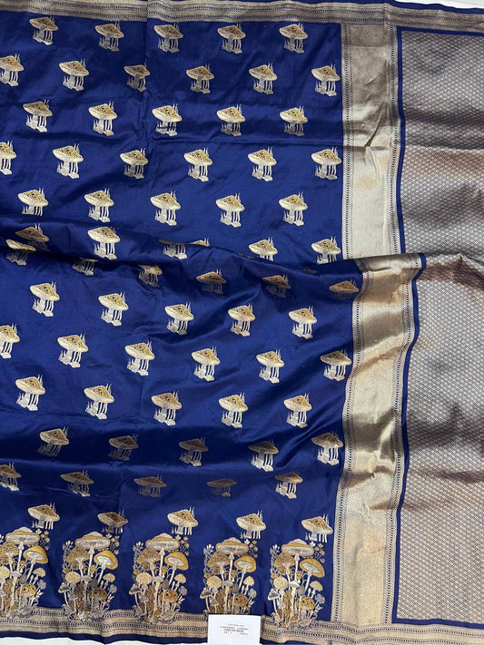 Royal Blue Katan Silk