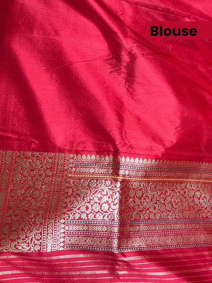 Red Katan Silk blouse