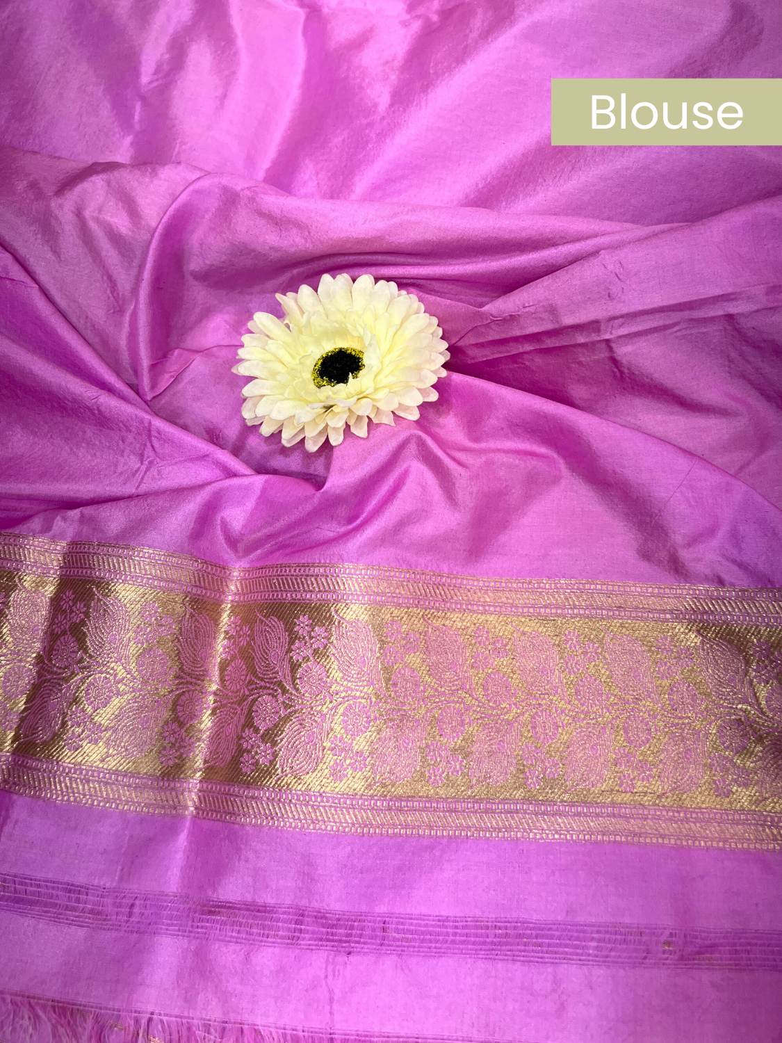 Pink Katan Silk blouse