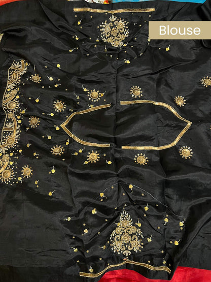 Black Borcade Blouse