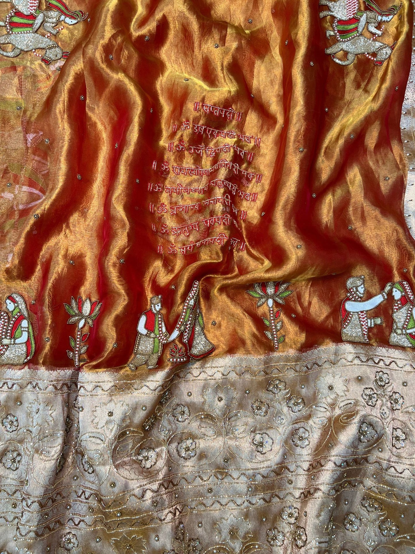Kanjivaram Gold Vivah Tissue Silk Saree