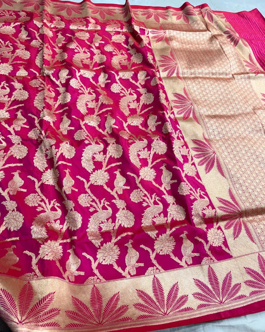 Pink Katan Silk