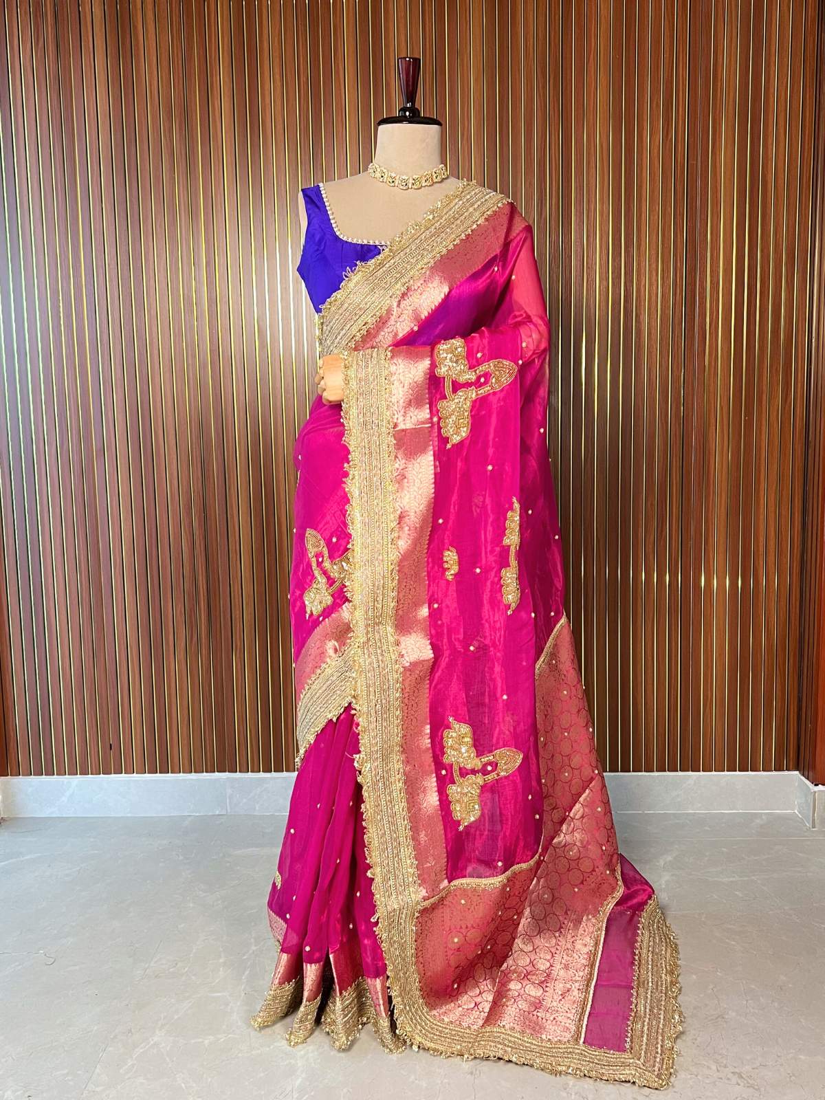 Hot Pink Maharani Gaj