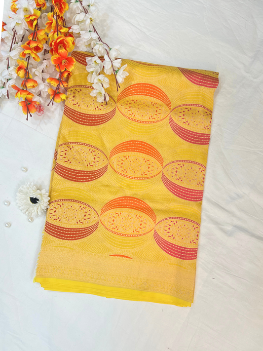 Yellow Katan Silk