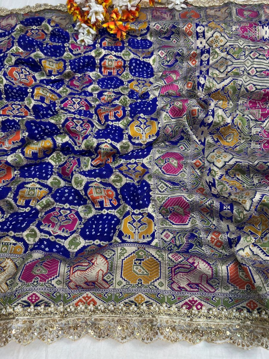 Blue Bandhej