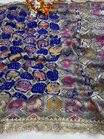 Blue Bandhej