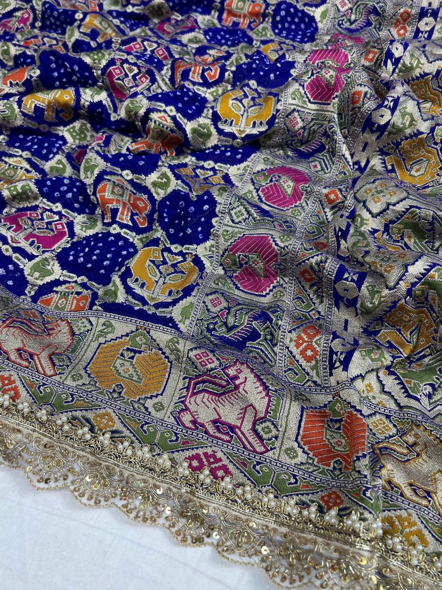 Blue Bandhej