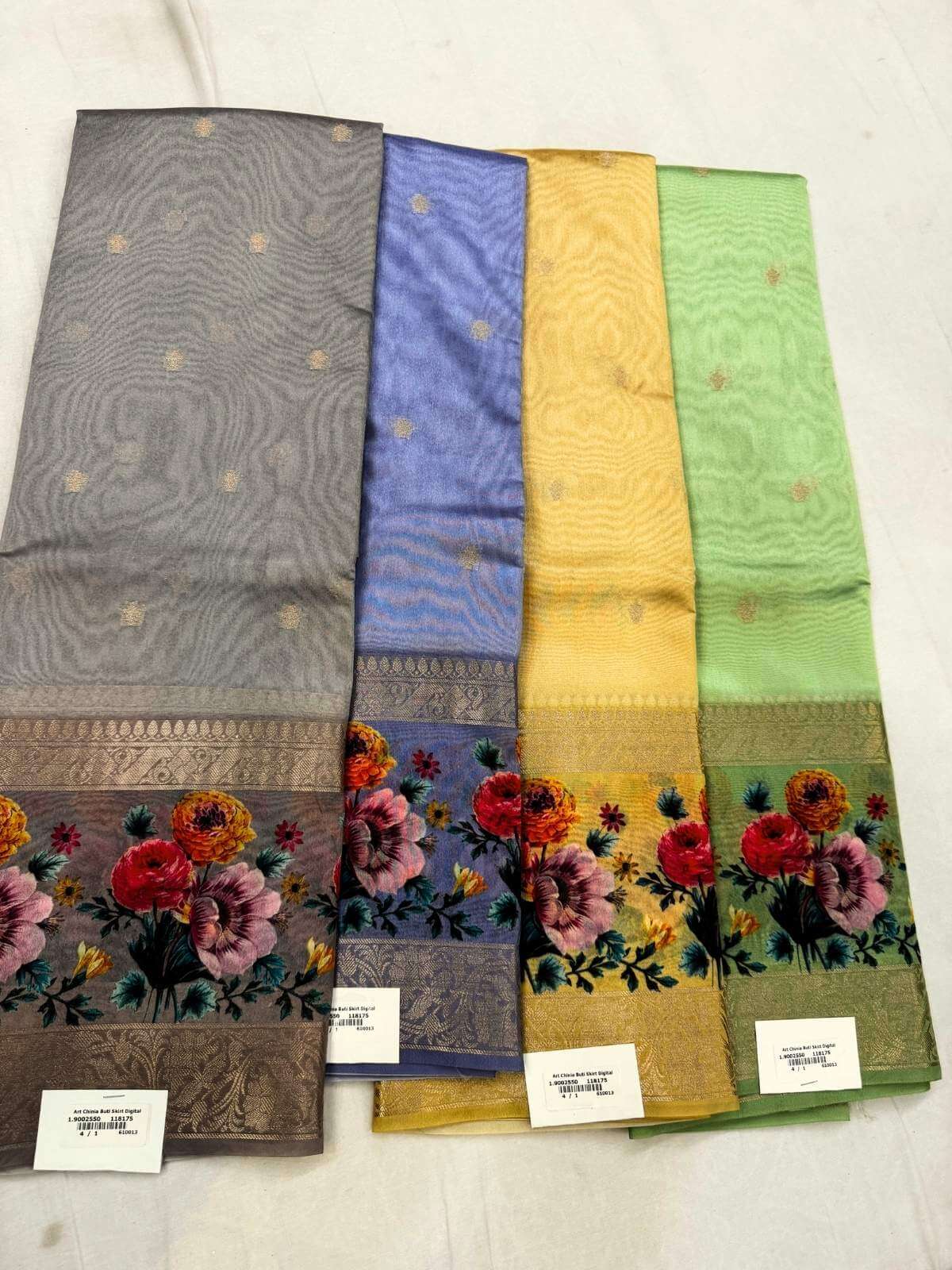 Chiniya silk saree designed for festive and cultural occasions