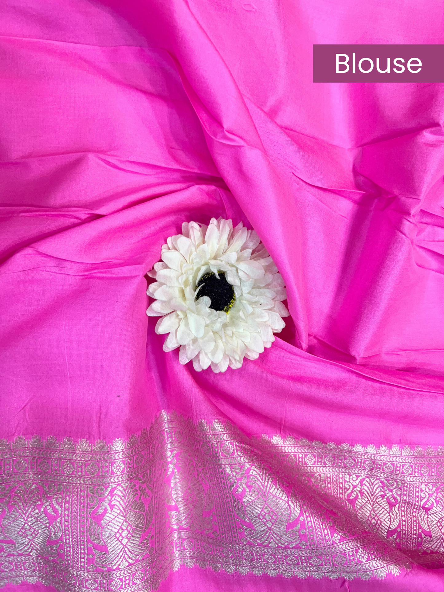 Pink Katan Silk blouse