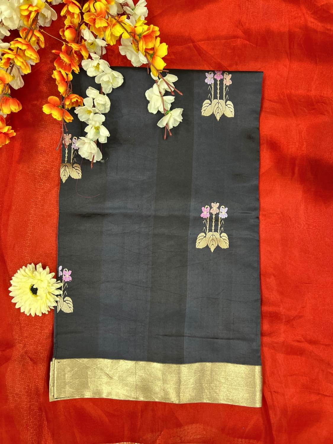  Black Katan Silk