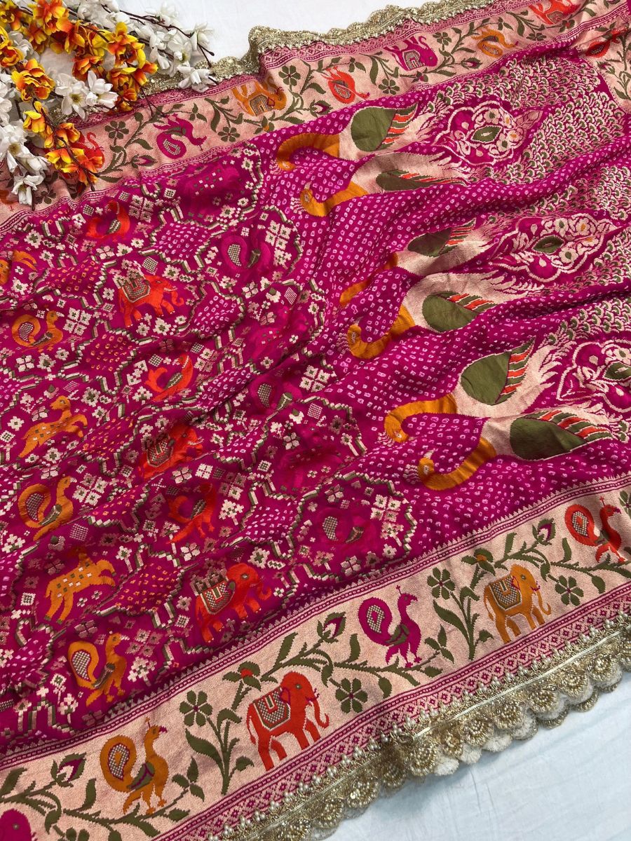 Magenta Bandhej