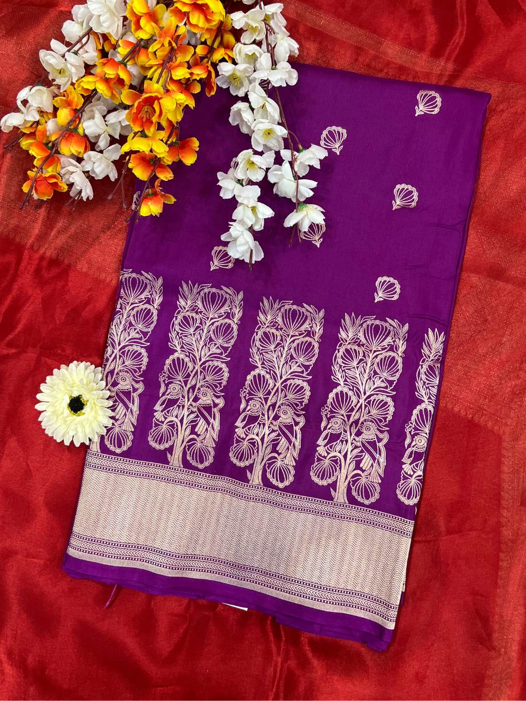 Purple Katan Silk
