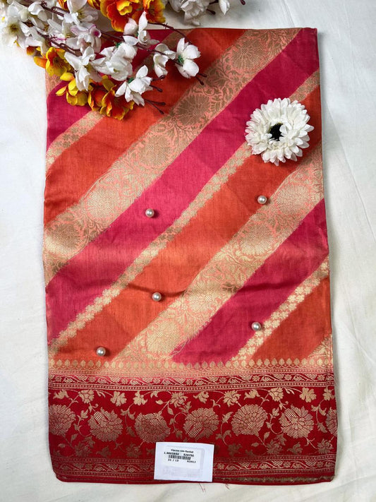 Pink Multicolor Viscose