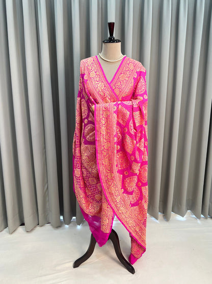 Pink Dupatta