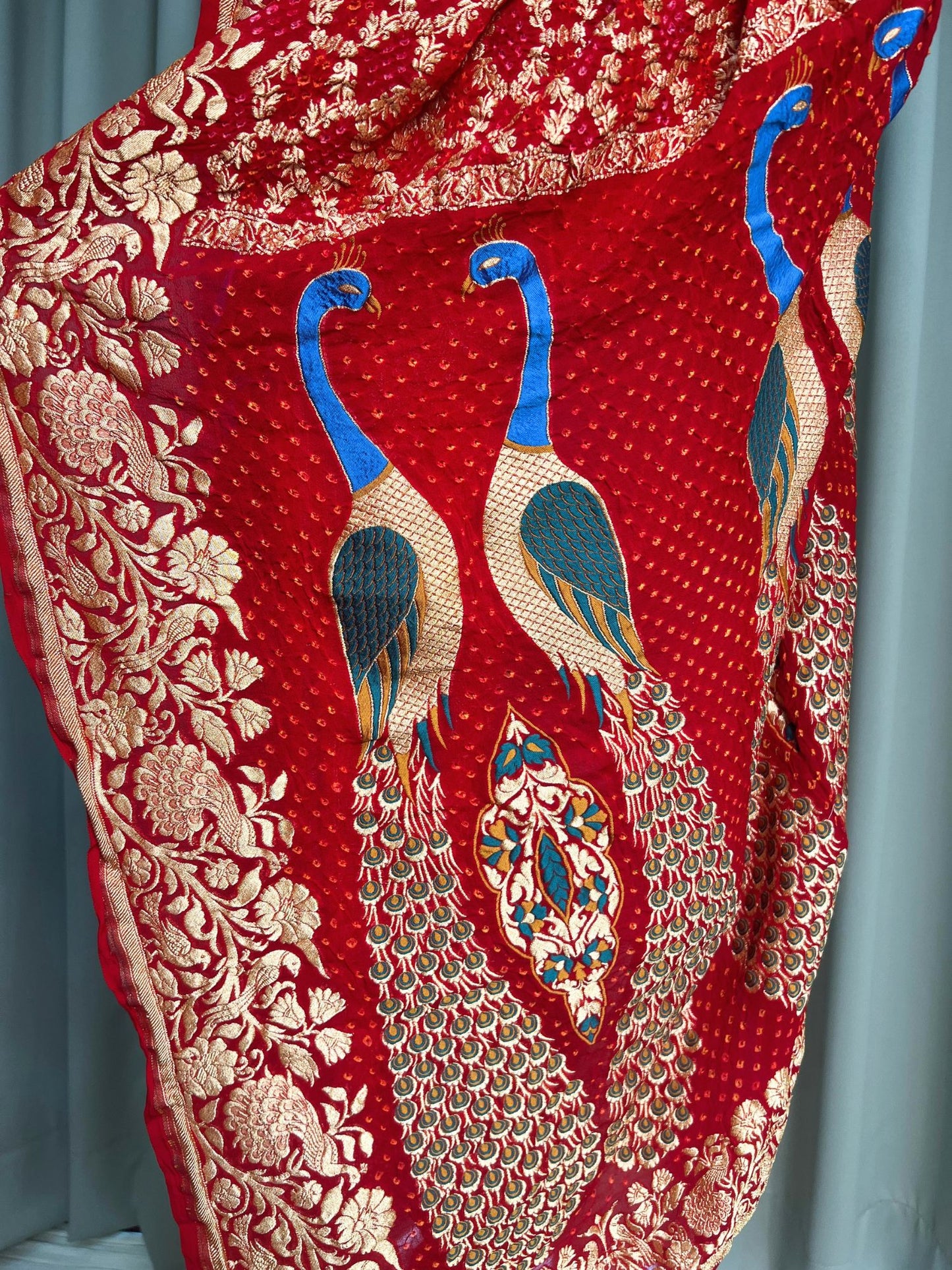 Red Dupatta
