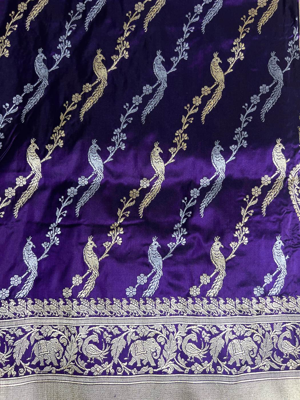 Royal Purple Katan Silk
