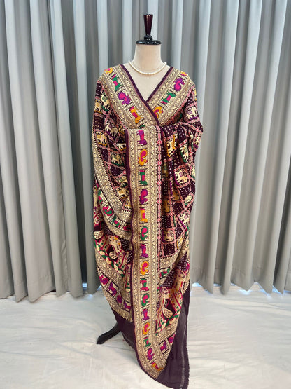 Maroon Dupatta