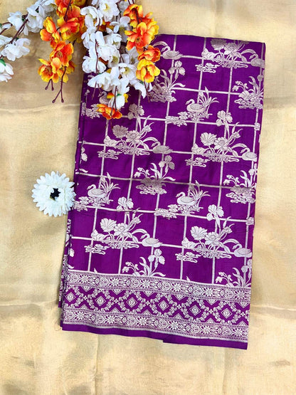 Royal Purple Katan Silk