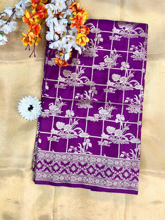 Royal Purple Katan Silk