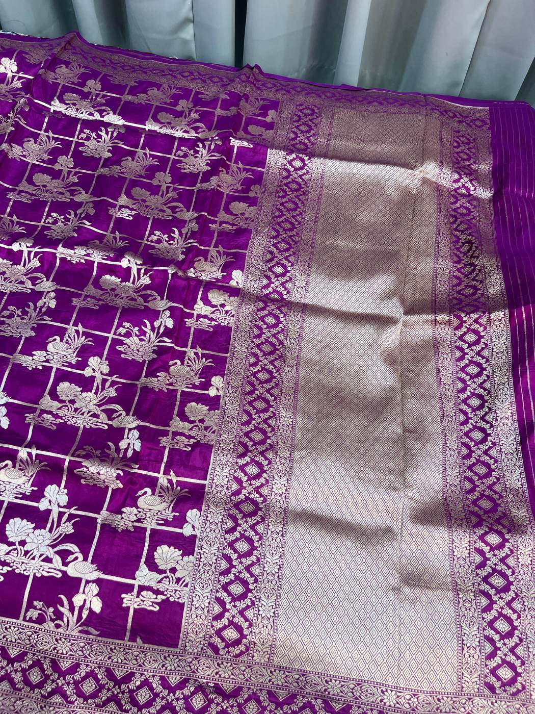 Royal Purple Katan Silk