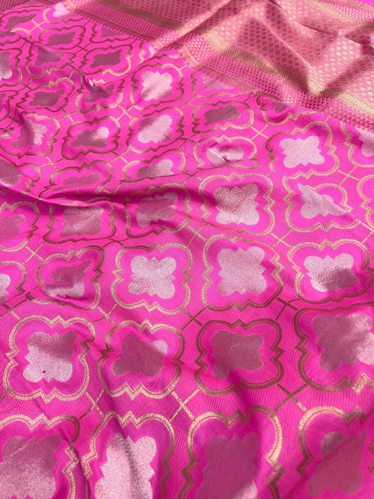 Pink Katan Silk