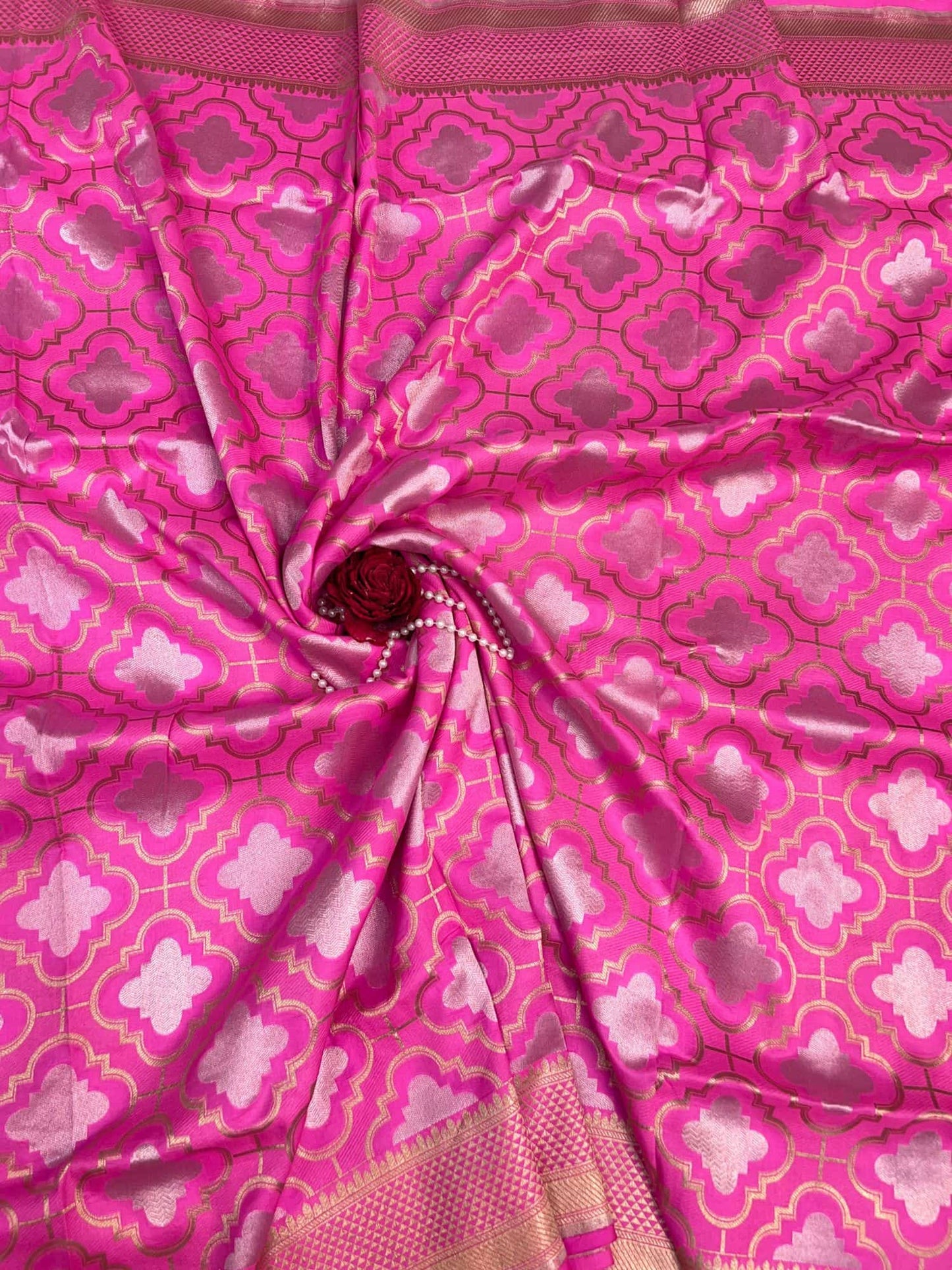 Pink Katan Silk