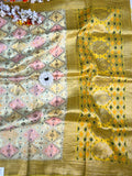Yellow Multicolor Viscose