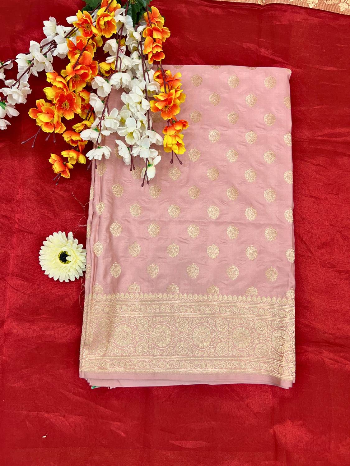 Peach Katan Silk