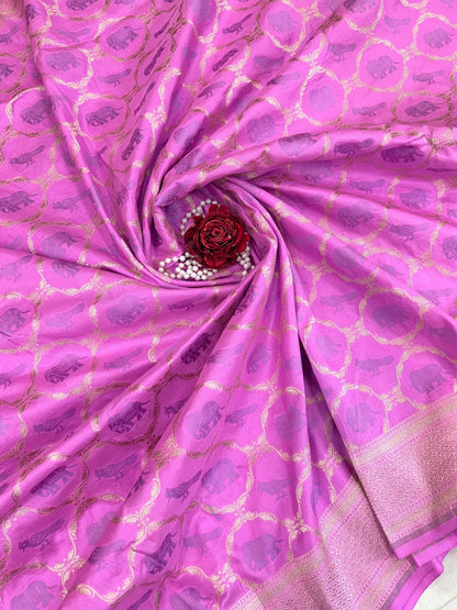 Pink Katan Silk