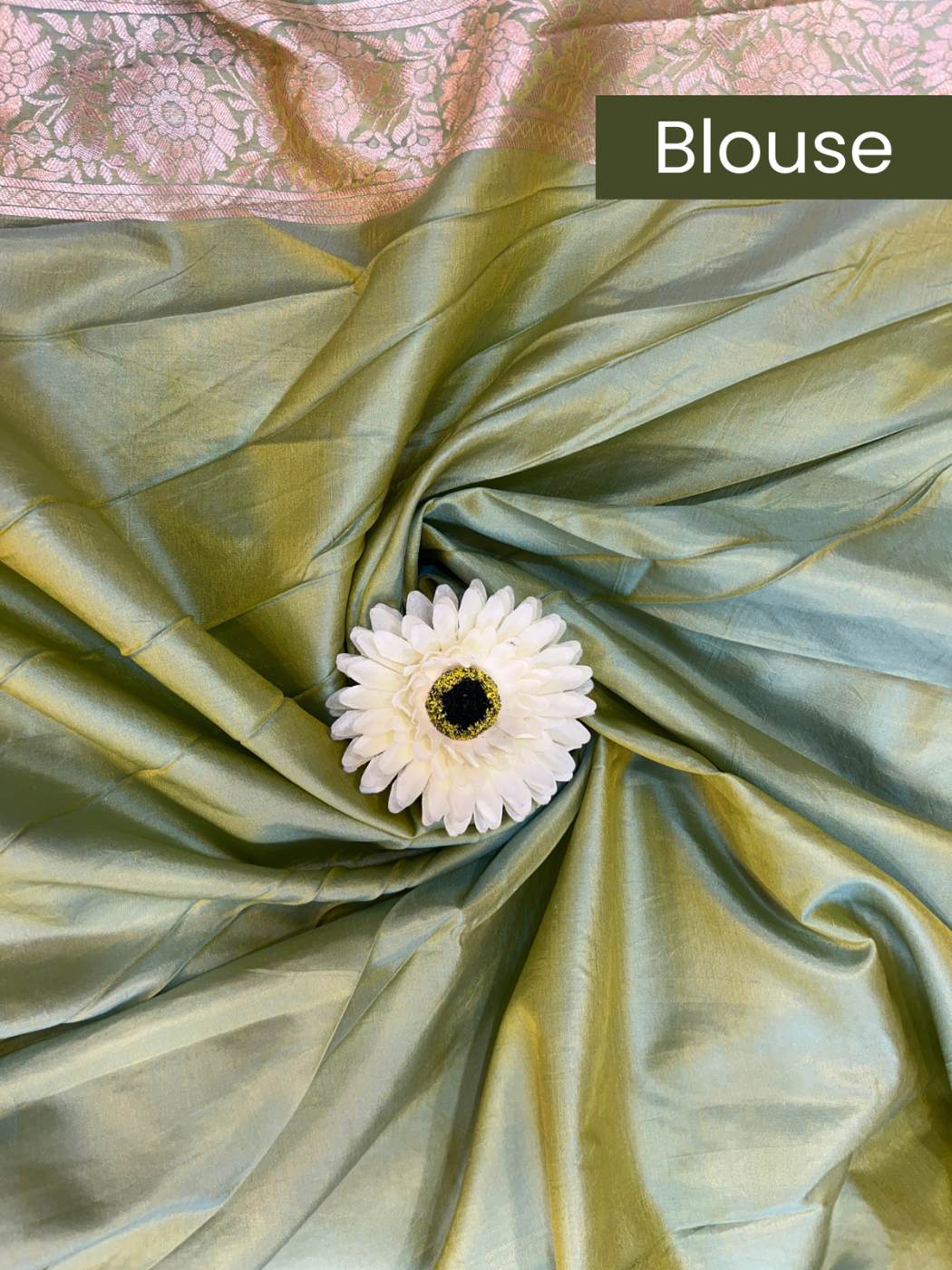 Sage Green Katan Silk