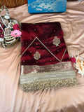 Deep Maroon Gulzaar